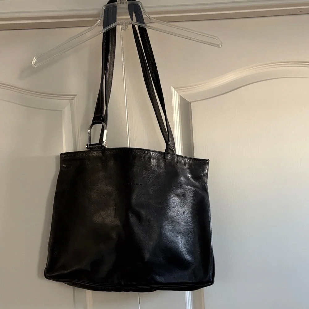 FRANCESCO BIASIA LEATHER TOTE BAG